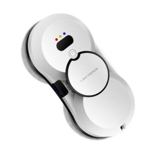 LIECTROUX - Robot de nettoyage de vitres LIECTROUX HCR-10, aspiration de 80 W avec 5600 Pa, batterie de 500 mAh, modes de nettoyage multiples, télécommande.