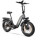 TTGO - Vélo électrique pliable TTGO F6 20'' Fat Tire City Ebike 250W 45N.M Moteur, batterie 25Ah