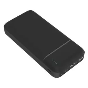 Blaupunkt - Batterie de Secours Noire 30 000mAh [ Travel Power Bank Externe ] Sortie 2 Ports USB-A