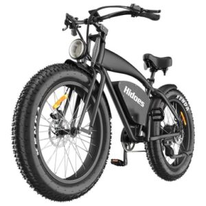 Hidoes - Vélo Électrique Hidoes HD-B3 - Moteur 1200W Batterie 48V18.2AH Pneus de 26 Pouces - Noir
