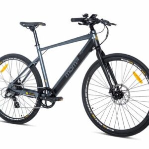 Momabikes - E-ROAD PRO 28, Equipped Full Shimano, 8 Vitesses, Freins à disques Hydrauliques, Bat. Ion Lithium intégrée et amovible de 36V 10Ah