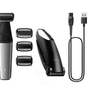 Philips - Tondeuse pour homme Philips BG5021/15 - Corps complet, rechargeable, avec accessoire pour le dos