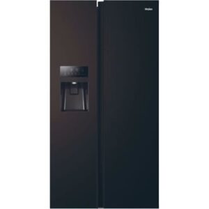 Haier - Réfrigérateur américain - HAIER - SBS 90 Series 3 HSR3918EIPB - Classe E - 515 L - 180 x 90 x 65,